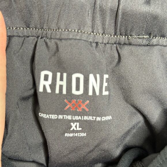 RHONE Swift 7" Running Shorts Lined Black {L29} - Picture 4 of 5